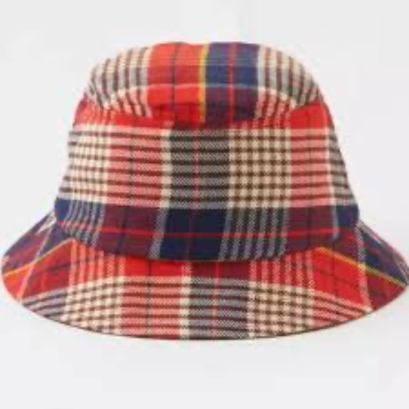 Brand New Aerie Plaid Bucket Hat - Picture 3 of 7